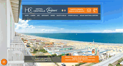 Desktop Screenshot of hotelcentralemilanomarittima.com